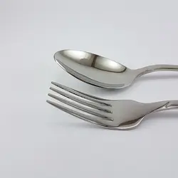 قاشق چنگال 12 پارچه استیل یونیک کد 6384 - فروشگاه اینترنتی پرنس هوم