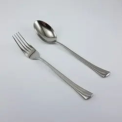 قاشق چنگال 12 پارچه استیل یونیک کد 5799 - فروشگاه اینترنتی پرنس هوم