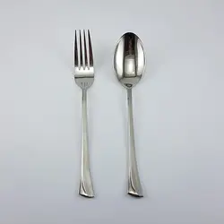 قاشق چنگال 12 پارچه استیل یونیک کد 5799 - فروشگاه اینترنتی پرنس هوم