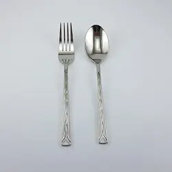 قاشق چنگال 12 پارچه استیل یونیک کد 5744 - فروشگاه اینترنتی پرنس هوم