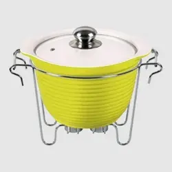 سوفله سوپ خوری چینی رنگی یونیک کد 8530 شیار دار - فروشگاه اینترنتی پرنس هوم