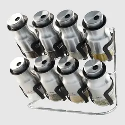 ست ادویه دو طبقه 9 پارچه یونیک کد 2017 استیل ضد زنگ - فروشگاه اینترنتی پرنس هوم