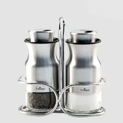 یونیک ست نمک و فلفل استیل لاله کد 2014 استیل ضد زنگ - فروشگاه اینترنتی پرنس هوم