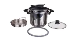 زودپز 7 لیتر استیل یونیک کد 8618 دارای بخار پز - فروشگاه اینترنتی پرنس هوم