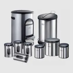 سرویس 9 پارچه استیل عروس یونیک کد 5800 - فروشگاه اینترنتی پرنس هوم