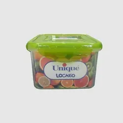 ظرف غذا فریزری مربعی 0.9 لیتر یونیک کد 2835 - فروشگاه اینترنتی پرنس هوم