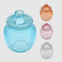 بانکه شیشه ای رنگی کوچک یونیک کد 2836 - فروشگاه اینترنتی پرنس هوم