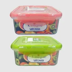 ظرف غذا فریزری مربعی 0.6 لیتر یونیک کد 2833 - فروشگاه اینترنتی پرنس هوم