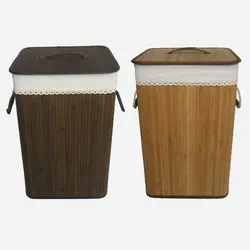 سبد رخت و لباس بامبو یونیک کد 1902 - فروشگاه اینترنتی پرنس هوم