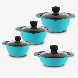 سرویس قابلمه 8 پارچه سرامیکی یونیک کد 8820 - فروشگاه اینترنتی پرنس هوم