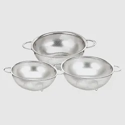 آبکش استیل 3 پارچه یونیک کد 4060 - فروشگاه اینترنتی پرنس هوم