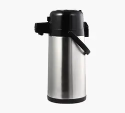 فلاسک 2.5 لیتر پمپی یونیک کد 1840 - فروشگاه اینترنتی پرنس هوم فلاسک استیل پمپی