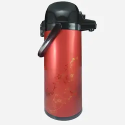 فلاسک 2.5 لیتر پمپی خارجی یونیک کد 9100 - فروشگاه اینترنتی پرنس هوم فلاسک استیل پمپی