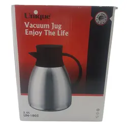 فلاسک 2 لیتری داخل استیل یونیک کد 1803 - فروشگاه اینترنتی پرنس هوم فلاسک استیل شیشه ای