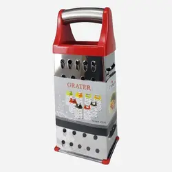 رنده 4 گوش کوچک استیل خارجی یونیک کد 2230 - فروشگاه اینترنتی پرنس هوم