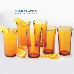 لیوان بلند 28 عسلی دورالکس DURALEX AMBER