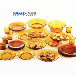 قاب گود 28 عسلی دورالکس DURALEX AMBER - فروشگاه اینترنتی پرنس هوم
