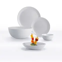 سرویس غذاخوری 26 پارچه دیوالی طوسی لومینارک Diwali - فروشگاه اینترنتی پرنس هوم