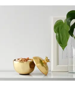 قندان طلایی مدل انار ایکیا IKEA-AROMATISK - فروشگاه اینترنتی پرنس هوم