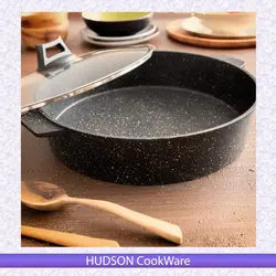 ماهیتابه دودسته سایز ۳۲ تمام گرانیت هادسون - فروشگاه اینترنتی پرنس هوم