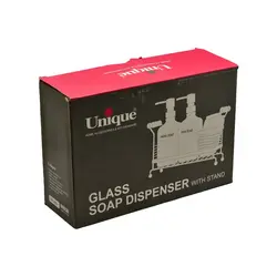 ست جامایعی ظرفشویی دو قلو فلزی چوبی یونیک کد 2957 - فروشگاه اینترنتی پرنس هوم