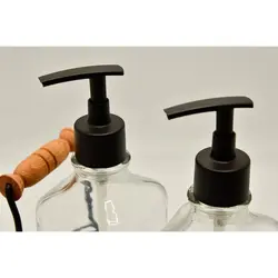 ست جامایعی ظرفشویی دو قلو فلزی چوبی یونیک کد 2957 - فروشگاه اینترنتی پرنس هوم