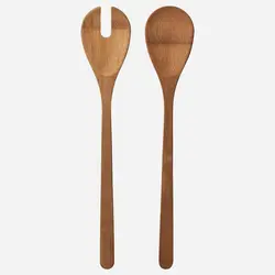 قاشق چنگال چوبی سالاد ایکیا IKEA-GRÖNSAKER - فروشگاه اینترنتی پرنس هوم