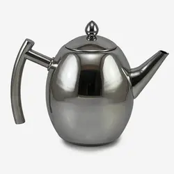 قوری 1.5 لیتر استیل فیلتر دار ویشان