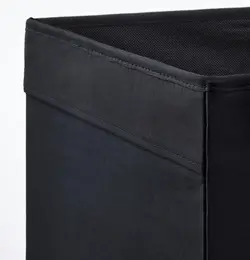 جعبه پارچه‌ای مشکی ایکیا IKEA-DRÖNA - فروشگاه اینترنتی پرنس هوم