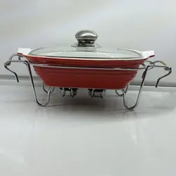 سوفله خوری چینی اج دار مستطیل یونیک کد 8518 - فروشگاه اینترنتی پرنس هوم
