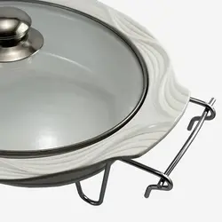 سوفله خوری چینی بزرگ یونیک 8537 بیضی - فروشگاه اینترنتی پرنس هوم