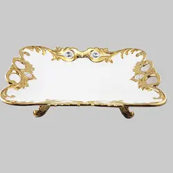 میوه خوری پایه دار سرامیک یونیک کد 1026 - فروشگاه اینترنتی پرنس هوم