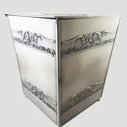 ست سطل و جا دستمالی پیوتر یونیک کد 1400 - فروشگاه اینترنتی پرنس هوم