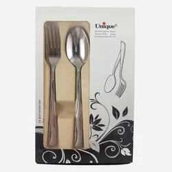 ست قاشق چنگال یونیک 12 پارچه کد 5700-s - فروشگاه اینترنتی پرنس هوم