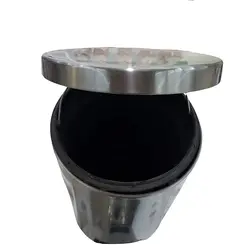 سطل زباله 12 لیتری درب دار یونیک UN-4224 - فروشگاه اینترنتی پرنس هوم