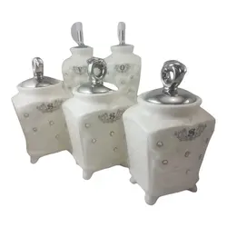 سرویس پاسماوری 12 پارچه چینی نگین دار یونیک کد 1294 - فروشگاه اینترنتی پرنس هوم