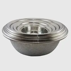 آبکش استیل 7 سایز یونیک مدل آلمان - فروشگاه اینترنتی پرنس هوم