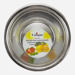 آبکش استیل 7 سایز یونیک مدل آلمان - فروشگاه اینترنتی پرنس هوم