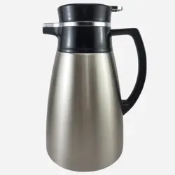 فلاسک 1 لیتر شیشه صورتی یونیک کد 1821