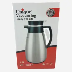 فلاسک 1 لیتر شیشه صورتی یونیک کد 1821