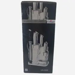 سرویس کارد و ساطور 8 پارچه یونیک کد 5500 (خارجی درجه یک) - فروشگاه اینترنتی پرنس هوم