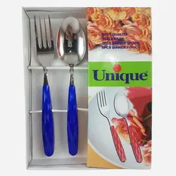 قاشق و چنگال مادرید 12 پارچه یونیک کد 5830 - فروشگاه اینترنتی پرنس هوم