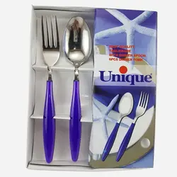 قاشق و چنگال بارسلون 12 پارچه یونیک کد 6337 - فروشگاه اینترنتی پرنس هوم