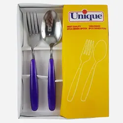 قاشق و چنگال گرند 12 پارچه یونیک کد 5856 - فروشگاه اینترنتی پرنس هوم