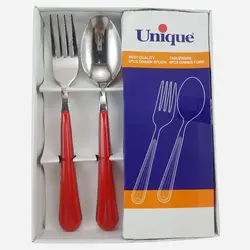 قاشق و چنگال رویال 12 پارچه یونیک کد 6317 - فروشگاه اینترنتی پرنس هوم