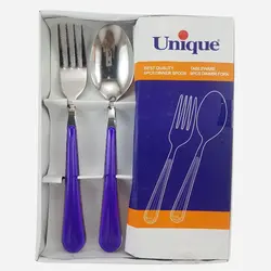 قاشق و چنگال رویال 12 پارچه یونیک کد 6317 - فروشگاه اینترنتی پرنس هوم