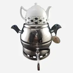 کتری و قوری 5 لیتری لوکس ایران وارمر دار - فروشگاه اینترنتی پرنس هوم