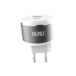 سرشارژر Buku مدل MC-036 همراه با کابل Type c