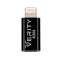 تبدیل OTG میکرو USB به لایتنینگ Verity مدل A304