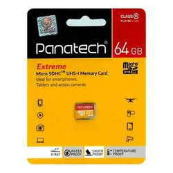 رم میکرو 64 گیگ Panatech کلاس ۱۰ استاندارد UHS-I